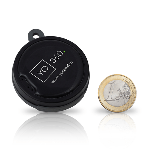 YO 360 LoRaWAN device measures temperature, humidity and has a built-in accelerometer